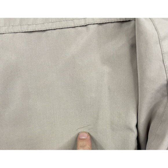 Vintage London Fog Jacket Mens 42 Beige Lightweight Windbreaker Classic - Picture 7 of 11